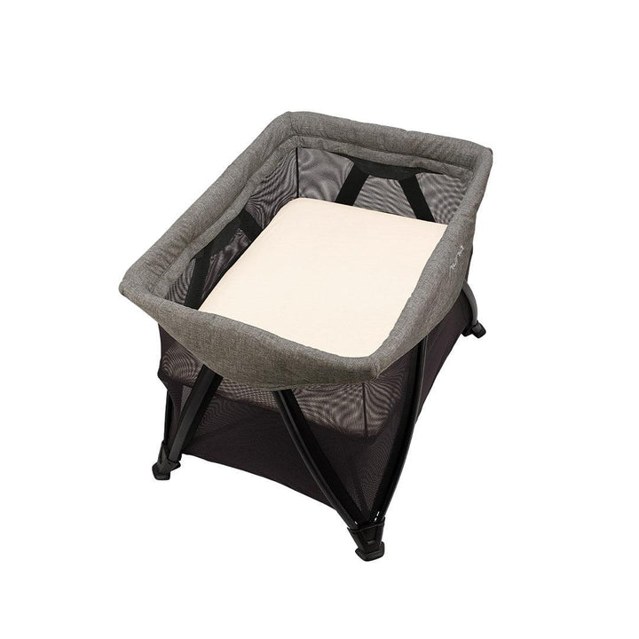 Nuna SENA Aire Travel Cot - Charcoal-Travel Cots-No Cover- | Natural Baby Shower