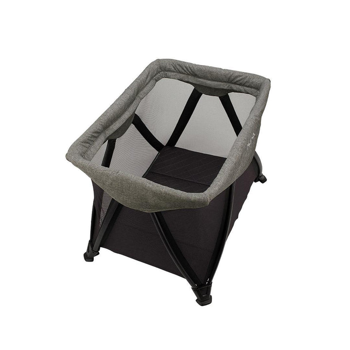 Nuna SENA Aire Travel Cot - Charcoal-Travel Cots-No Cover- | Natural Baby Shower