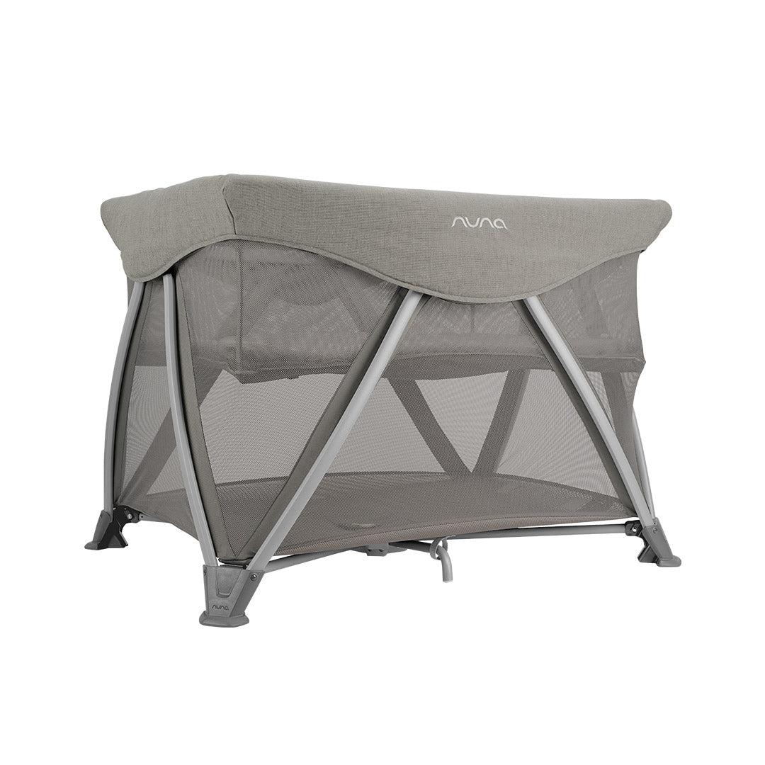 Nuna SENA Aire Travel Cot - Frost-Travel Cots-No Cover- | Natural Baby Shower