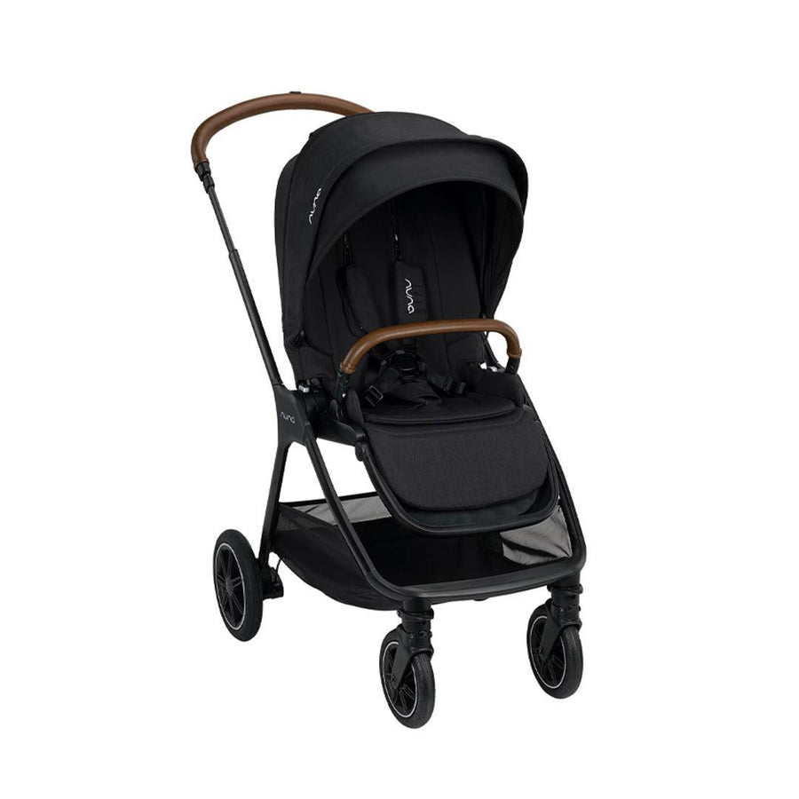 Nuna TRIV NEXT Pushchair - Caviar-Strollers-Caviar-No Carrycot | Natural Baby Shower