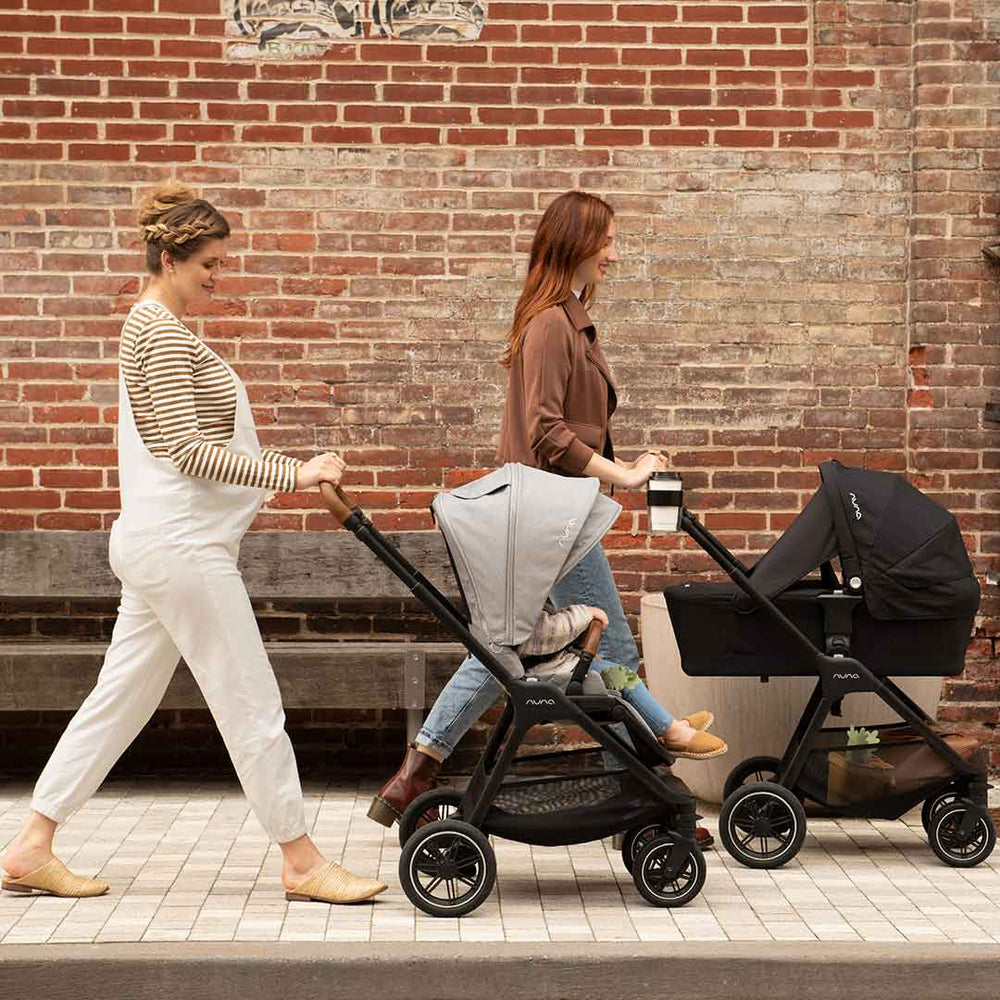 Nuna TRIV NEXT Pushchair - Caviar-Strollers-Caviar-No Carrycot | Natural Baby Shower