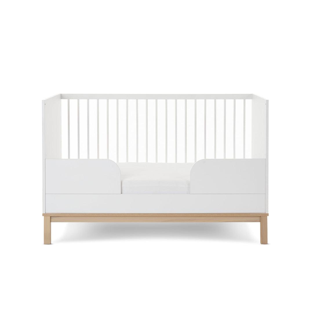 Obaby Astrid Cot Bed - White-Cot Beds-White-No Mattress | Natural Baby Shower