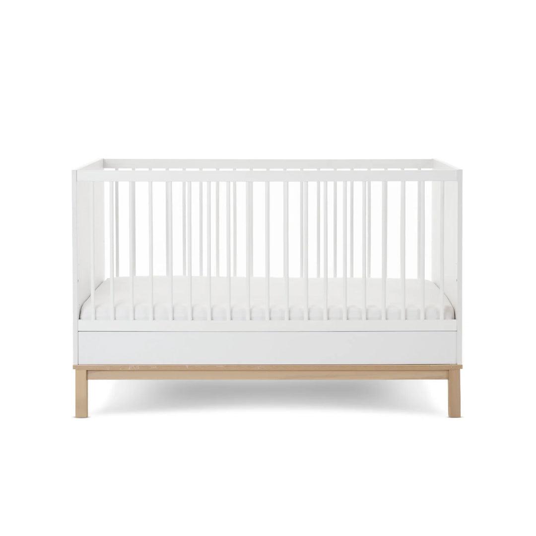 Obaby Astrid 2 Piece Room Set - White-Nursery Sets-White-No Mattress | Natural Baby Shower