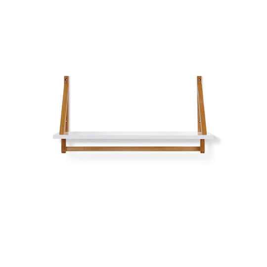 Obaby Maya Shelf - White + Natural-Shelves- | Natural Baby Shower