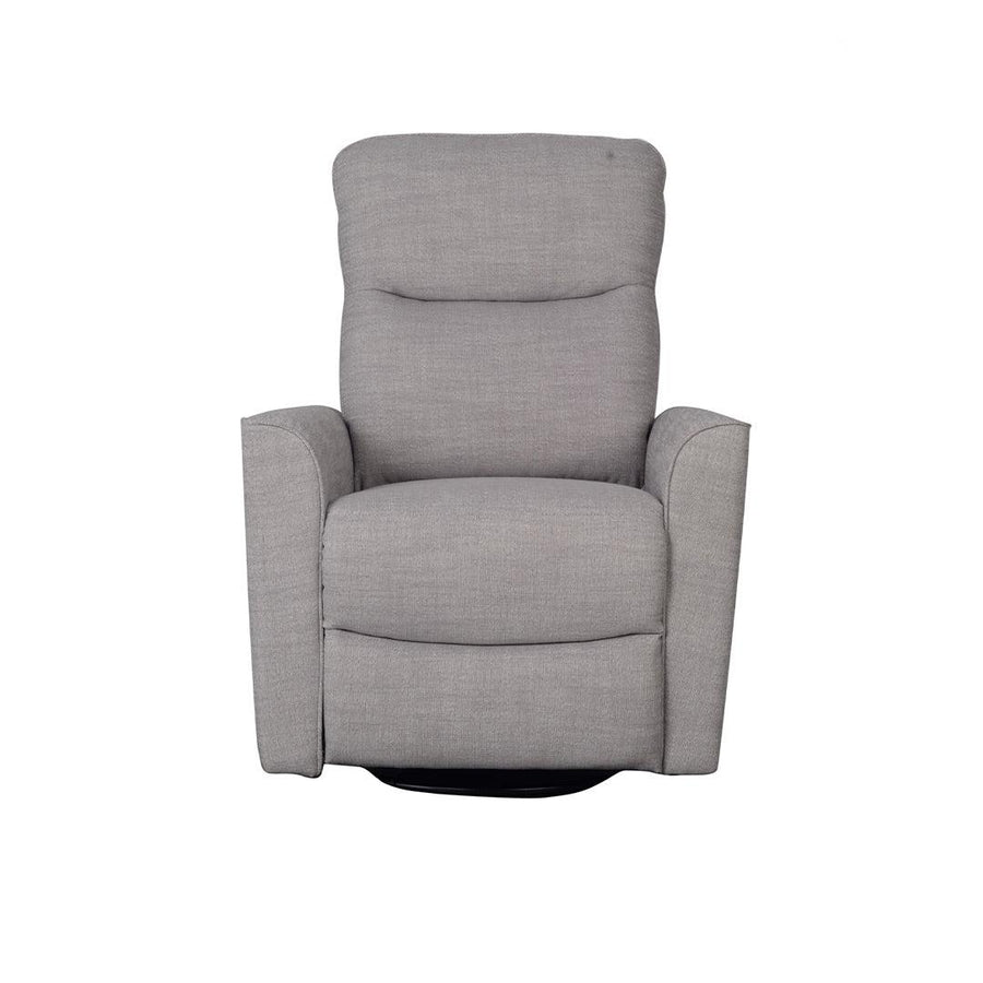 Obaby Savannah Swivel Glider Recliner Chair - Pebble-Feeding Chairs- | Natural Baby Shower
