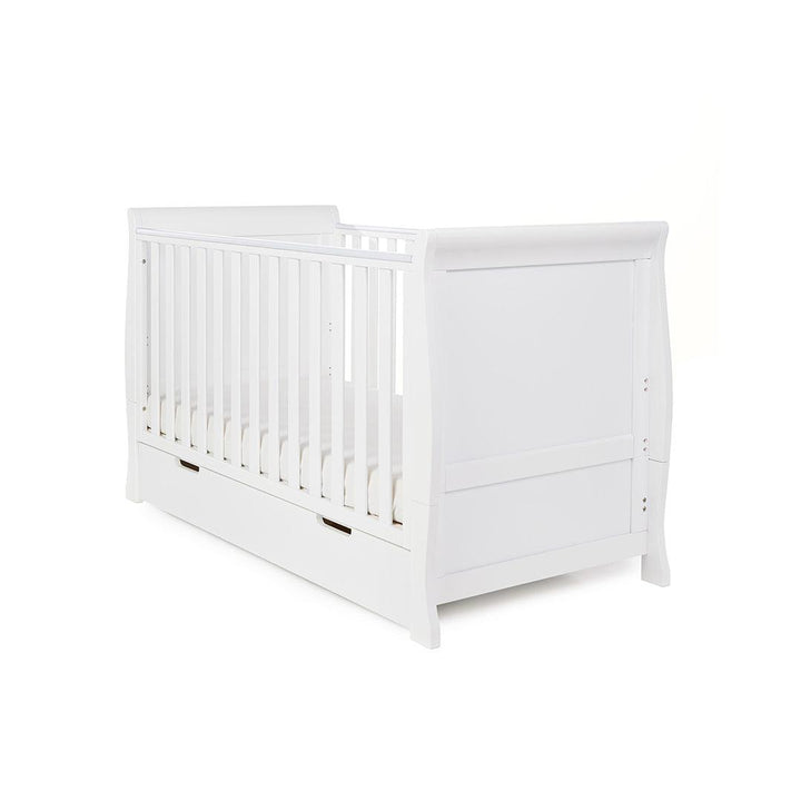 Obaby Stamford Classic 2 Piece Room Set - White-Nursery Sets- | Natural Baby Shower
