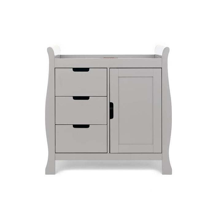 Obaby Stamford Classic 4 Piece Room Set - Warm Grey-Nursery Sets- | Natural Baby Shower