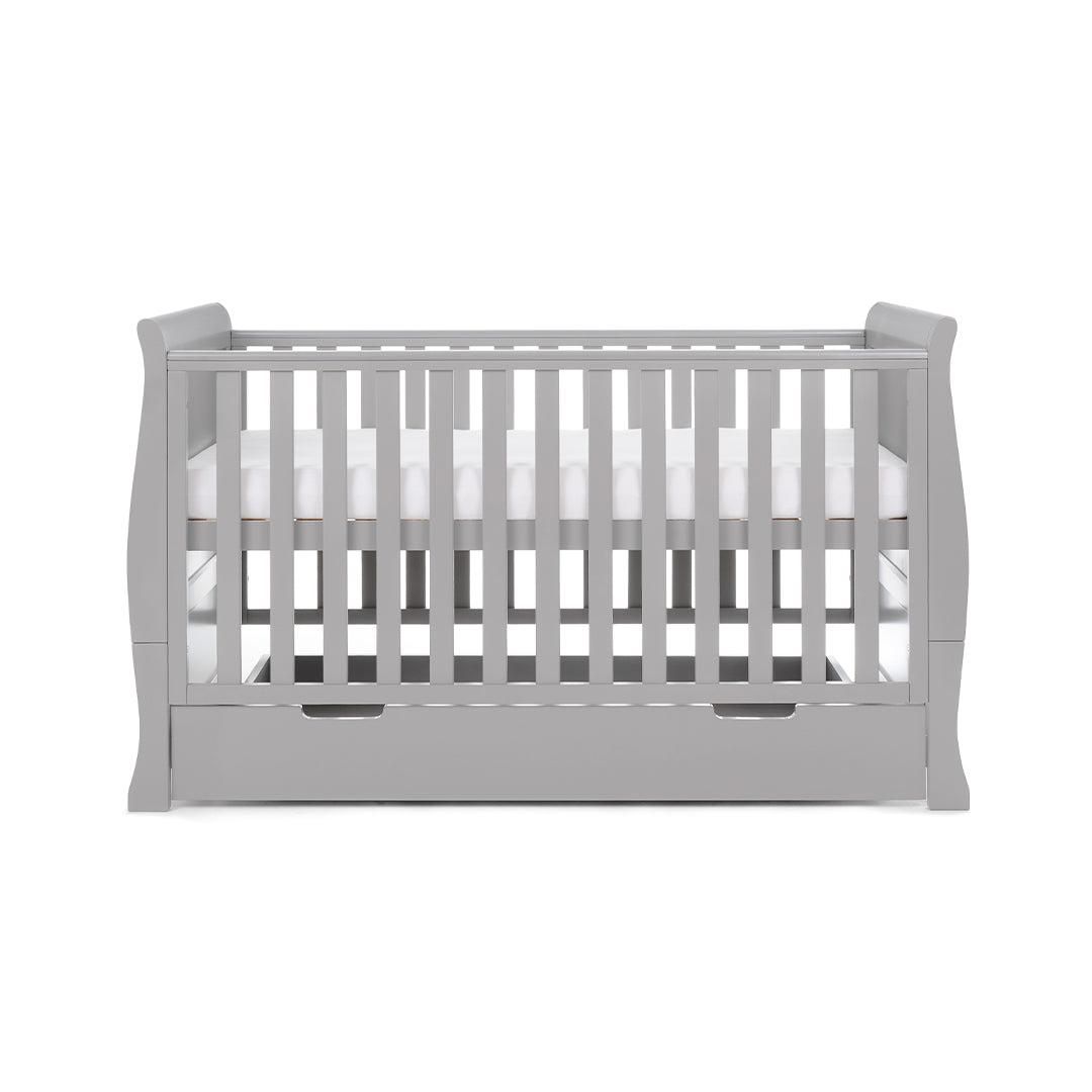Obaby Stamford Classic 4 Piece Room Set - Warm Grey-Nursery Sets- | Natural Baby Shower