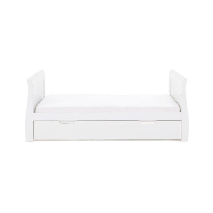 Obaby Stamford Classic Cot Bed - White-Cot Beds-No Extras- | Natural Baby Shower