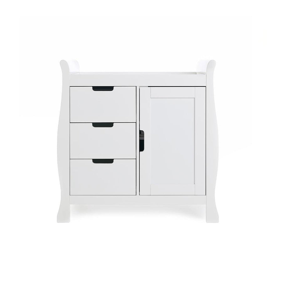 Obaby Stamford Closed Changing Unit - White-Changing Units- | Natural Baby Shower