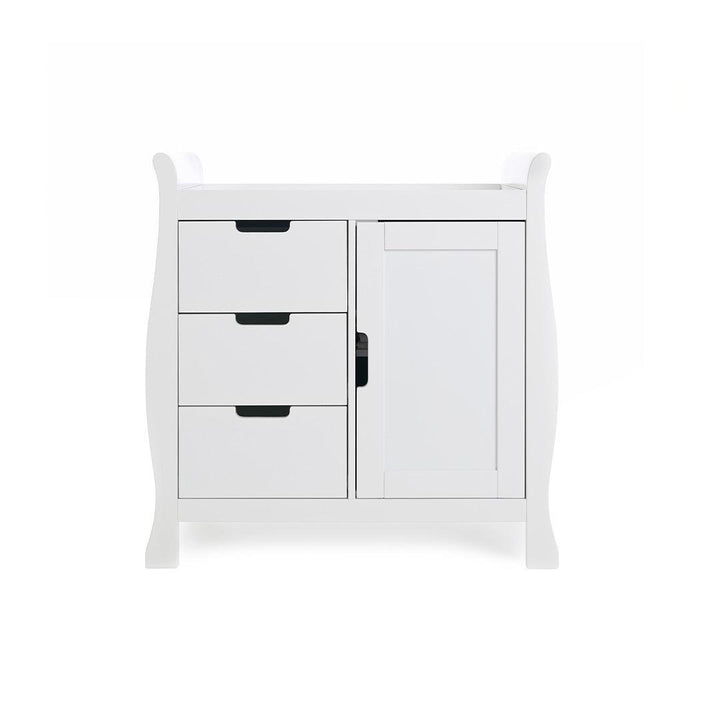 Obaby Stamford Luxe 2 Piece Room Set - White-Nursery Sets- | Natural Baby Shower
