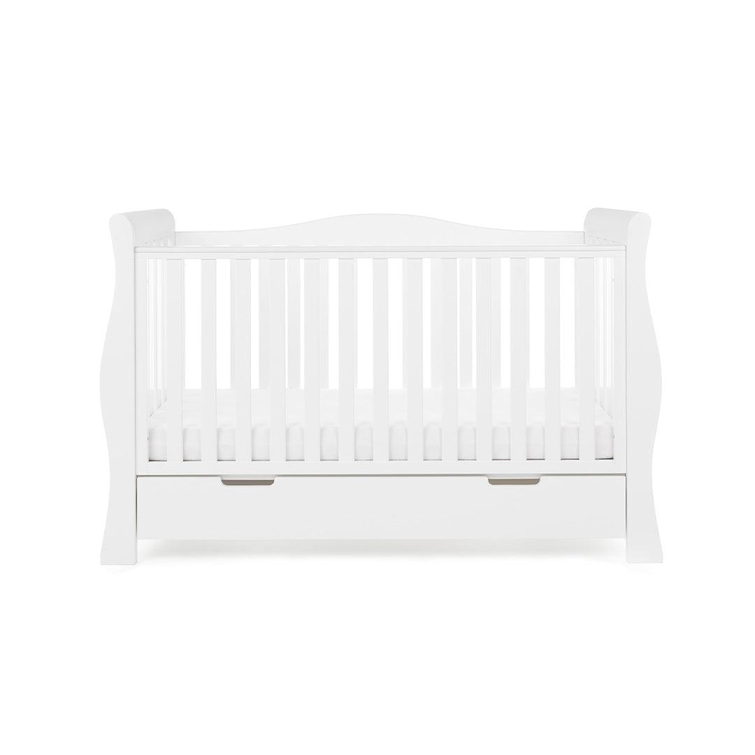 Obaby Stamford Luxe 2 Piece Room Set - White-Nursery Sets- | Natural Baby Shower