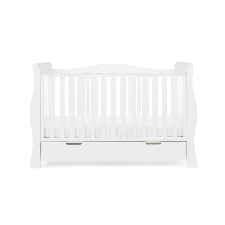 Obaby Stamford Luxe 2 Piece Room Set - White-Nursery Sets- | Natural Baby Shower