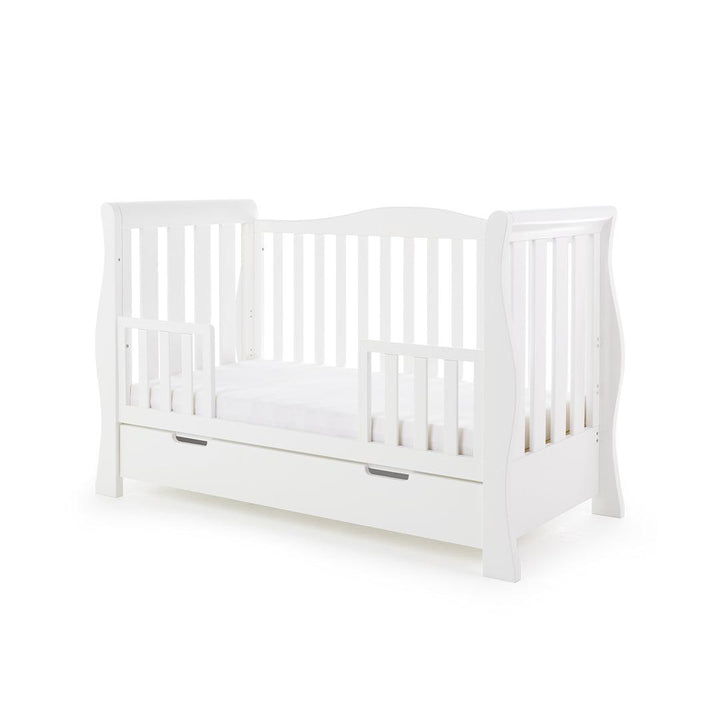 Obaby Stamford Luxe 3 Piece Room Set - White-Nursery Sets- | Natural Baby Shower