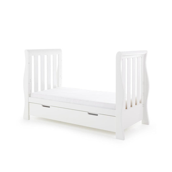 Obaby Stamford Luxe 4 Piece Room Set - White-Nursery Sets- | Natural Baby Shower