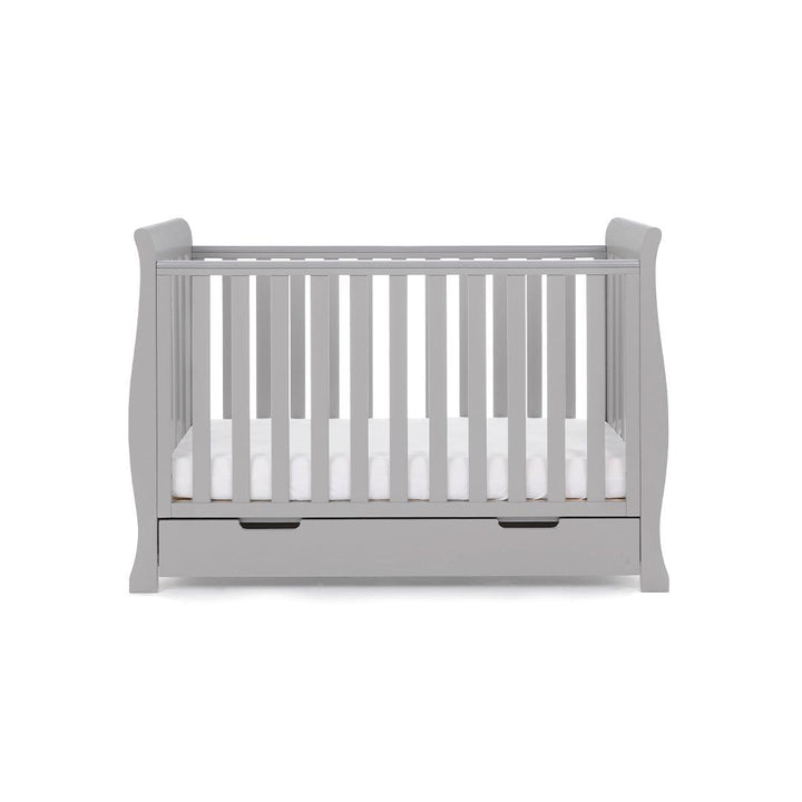 Obaby Stamford Mini 2 Piece Room Set - Warm Grey-Nursery Sets- | Natural Baby Shower