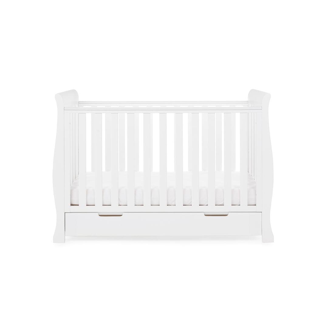 Obaby Stamford Mini 2 Piece Room Set - White-Nursery Sets- | Natural Baby Shower