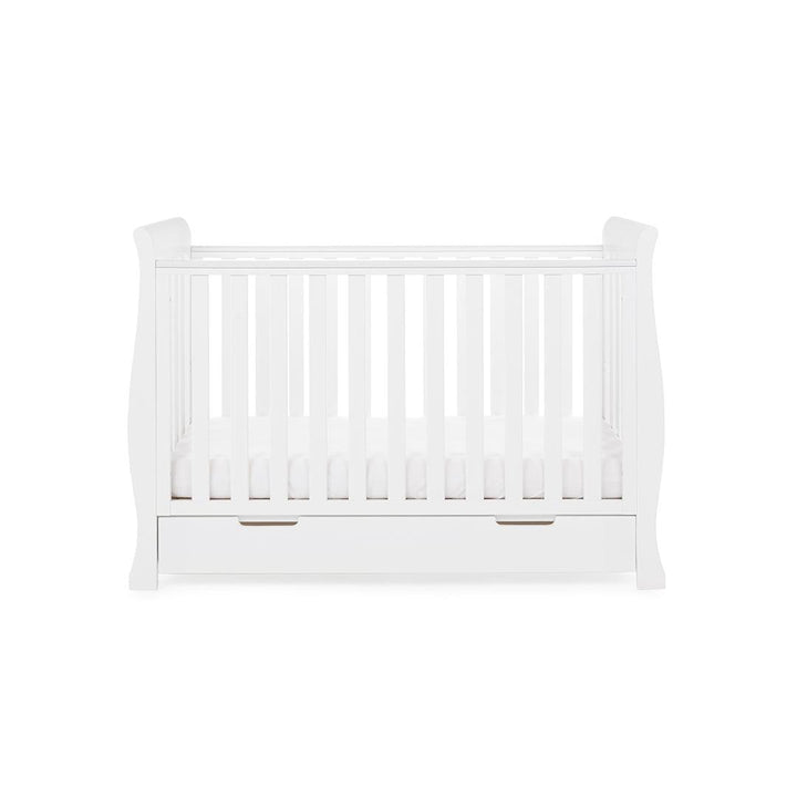 Obaby Stamford Mini 2 Piece Room Set - White-Nursery Sets- | Natural Baby Shower