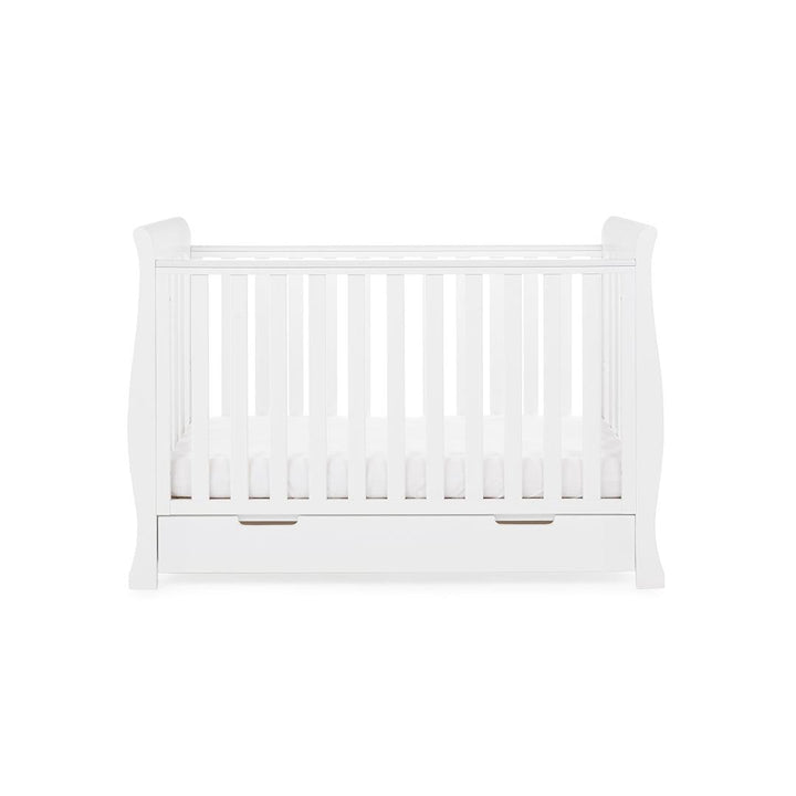 Obaby Stamford Mini 3 Piece Room Set - White-Nursery Sets- | Natural Baby Shower