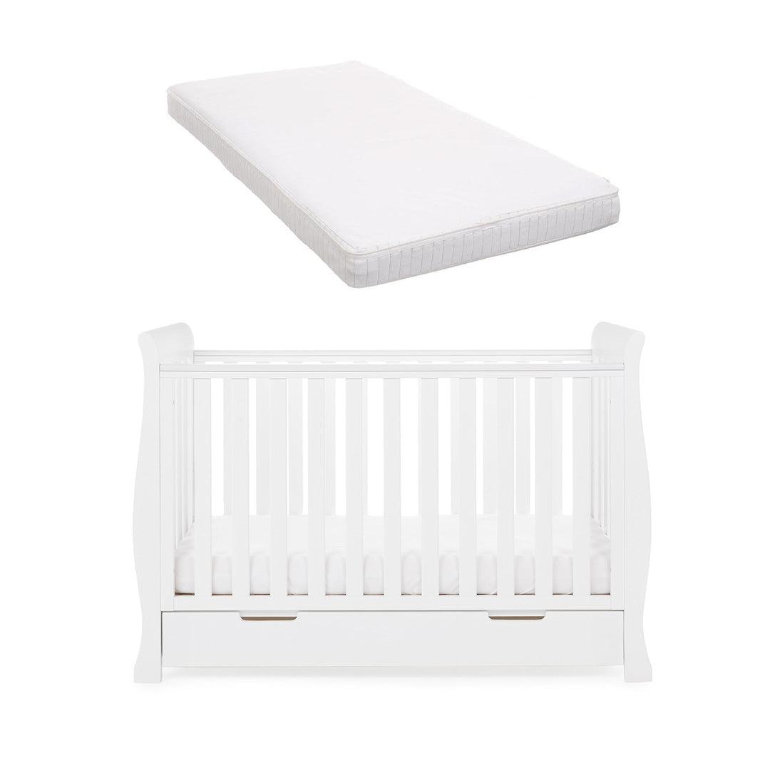 Obaby Stamford Mini Cot Bed White