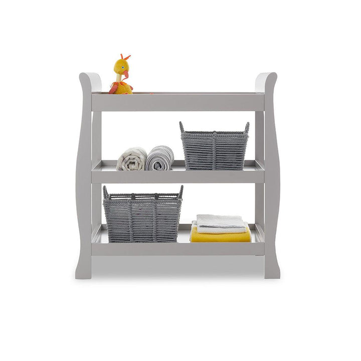 Obaby Stamford Open Changing Unit - Warm Grey-Changing Units- | Natural Baby Shower