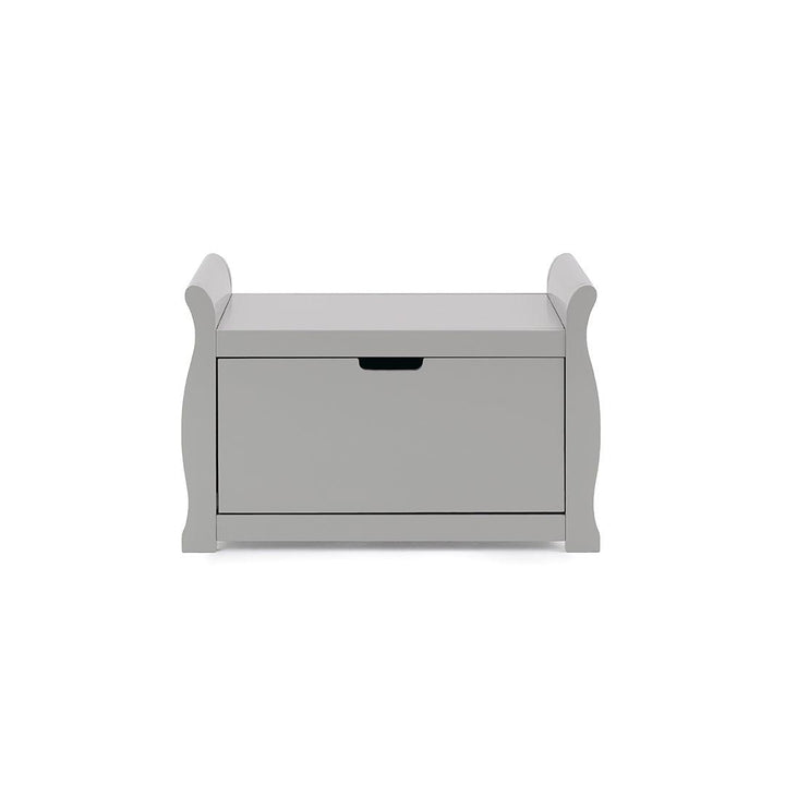 Obaby Stamford Toy Box - Warm Grey-Toy Boxes- | Natural Baby Shower