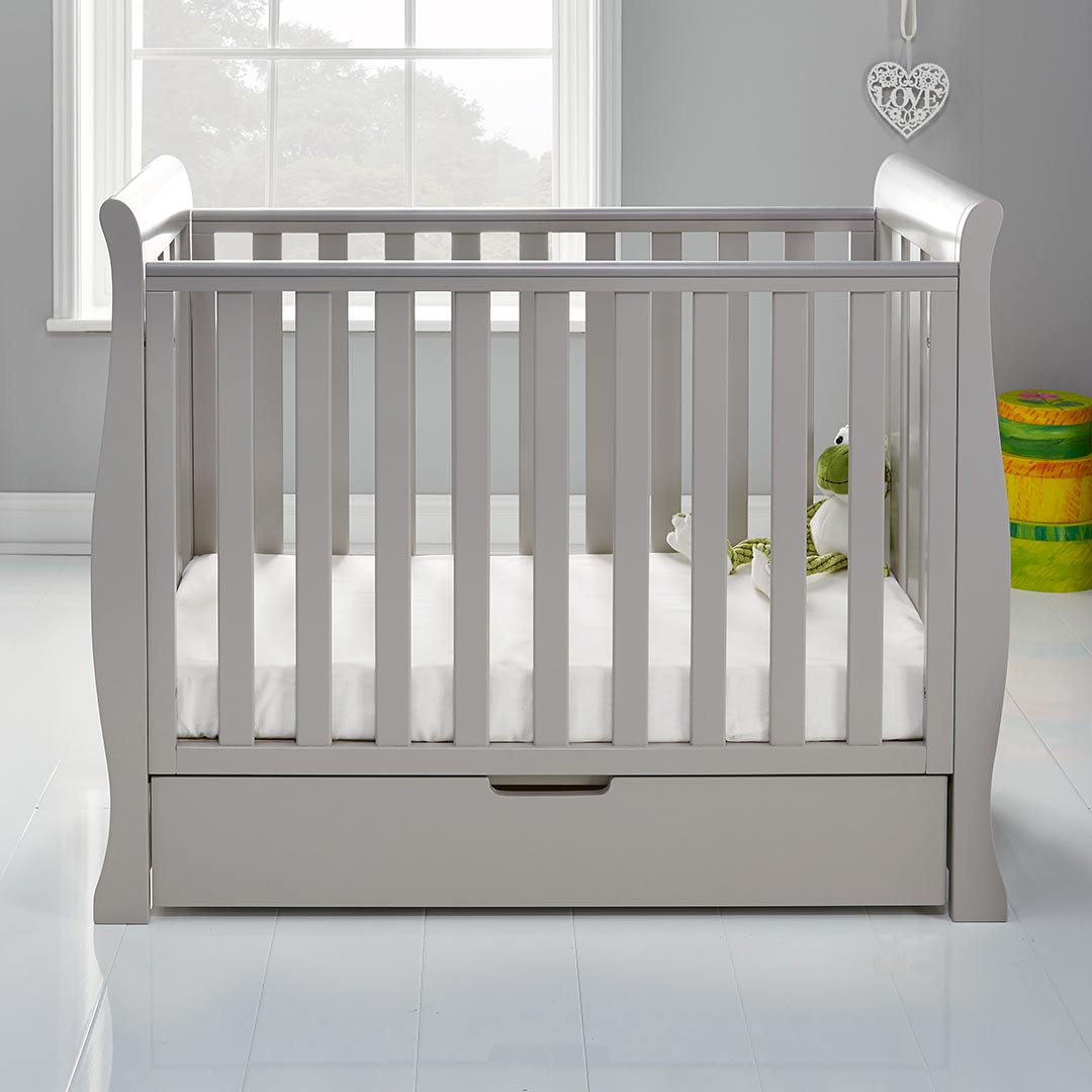 Obaby Stamford Space Saver 2 Piece Room Set - Warm Grey-Nursery Sets- | Natural Baby Shower