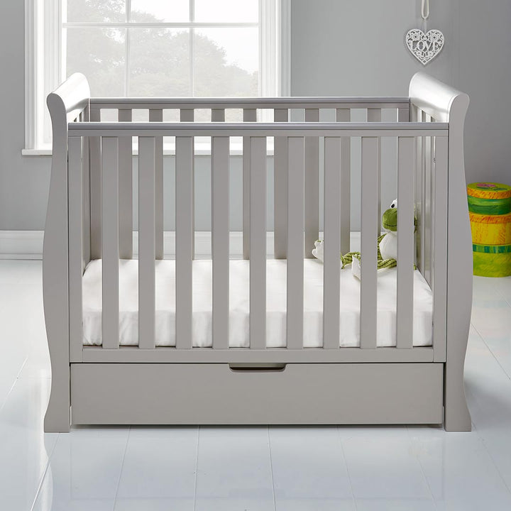 Obaby Stamford Space Saver 2 Piece Room Set - Warm Grey-Nursery Sets- | Natural Baby Shower