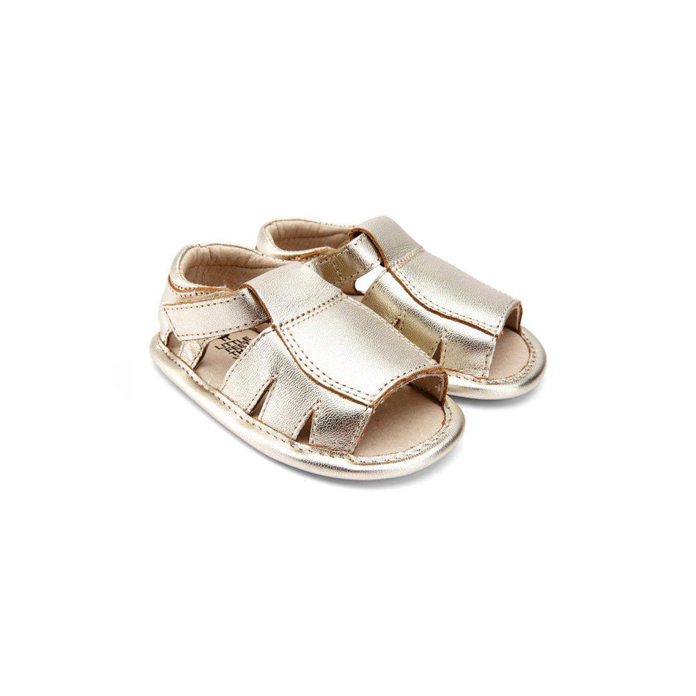 Old Soles Mini Soda Sandals - Gold-Sandals-Gold-17 EU (UK 1.5) | Natural Baby Shower