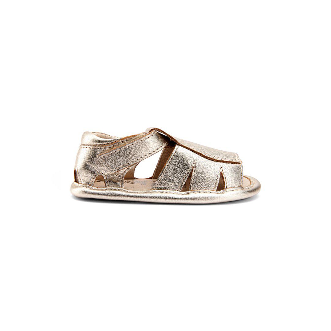 Gold footwear best sale