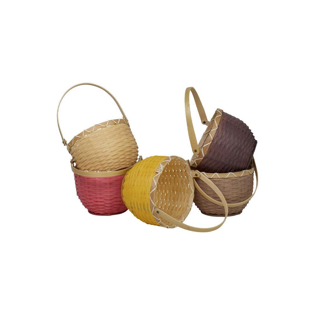 Olli Ella Blossom Basket - Nude-Storage-Nude-Small | Natural Baby Shower