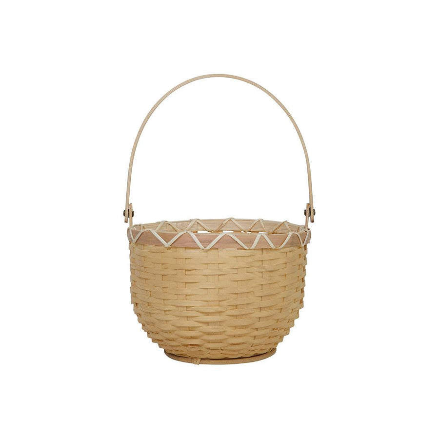 Olli Ella Blossom Basket - Nude-Storage-Nude-Small | Natural Baby Shower