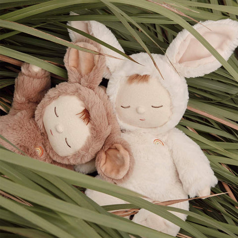 Olli Ella Cozy Dozy Dinkum Doll - Bunny Moppet