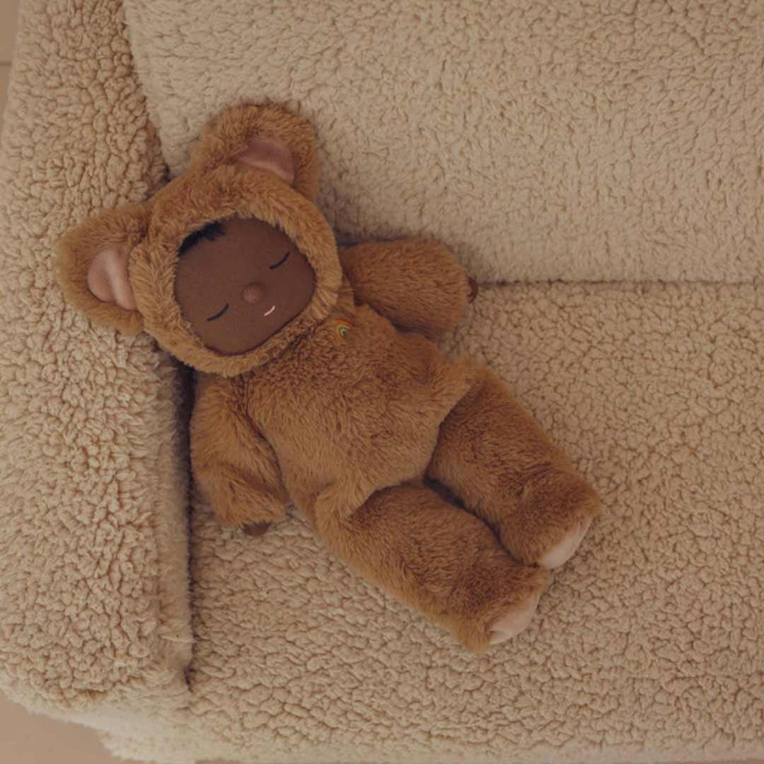 Olli Ella Cozy Dozy Dinkum Doll - Teddy Mini-Dolls- | Natural Baby Shower