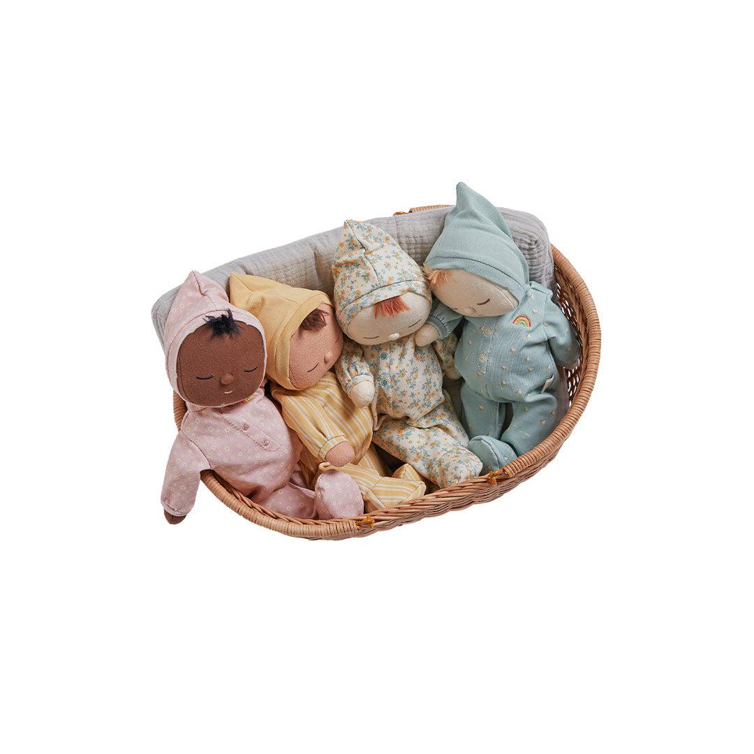 Olli Ella Daydream Dozy Dinkum Doll - Moppet Ocean-Dolls- | Natural Baby Shower