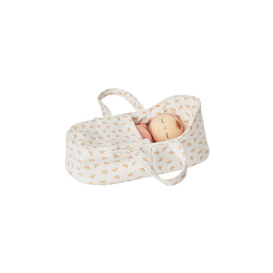 Olli Ella Dinkum Doll Carry Cot - Rainbow-Dolls Accessories- | Natural Baby Shower