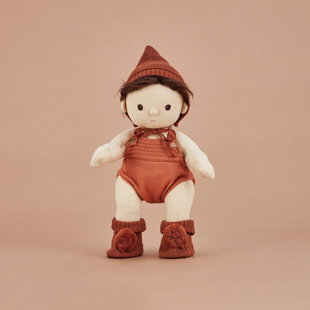 Olli Ella Dinkum Doll Knit Set - Umber-Dolls Accessories- | Natural Baby Shower