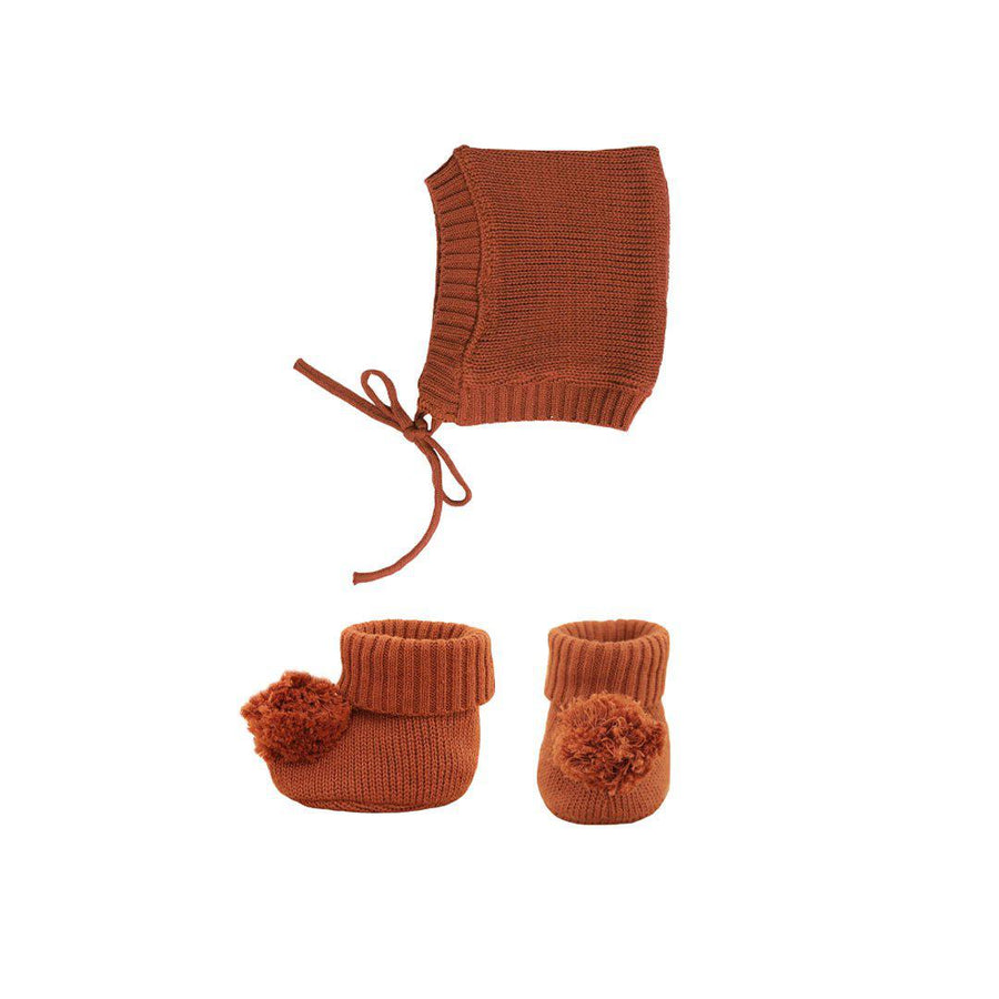Olli Ella Dinkum Doll Knit Set - Umber-Dolls Accessories- | Natural Baby Shower