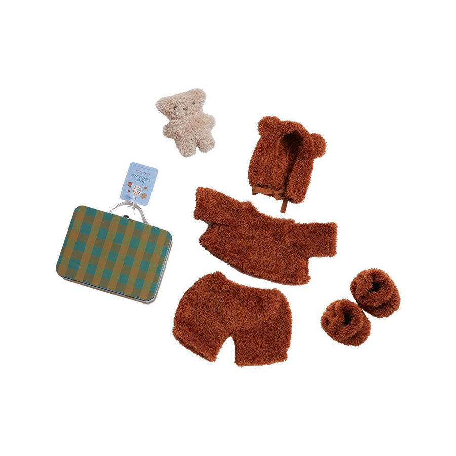 Olli Ella Dinkum Doll Pretend Pack - Teddy-Dolls Accessories- | Natural Baby Shower