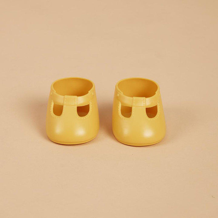 Olli Ella Dinkum Doll Shoes - Corn Yellow-Dolls Accessories- | Natural Baby Shower