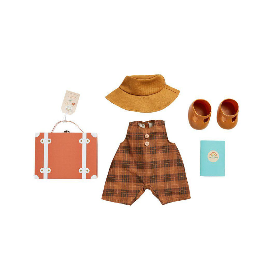 Olli Ella Dinkum Doll Travel Togs - Apricot-Dolls Accessories- | Natural Baby Shower