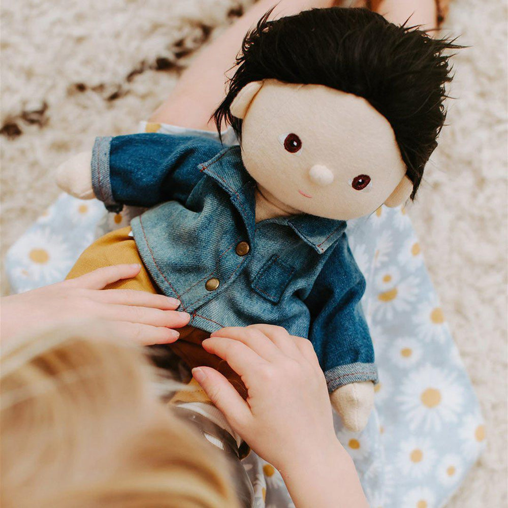 Olli Ella Dinkum Doll Travel Togs - Sage-Dolls Accessories- | Natural Baby Shower