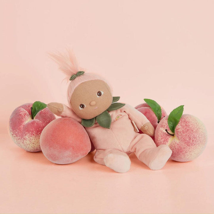 Olli Ella Dinky Dinkum Doll - Peggy Peach-Dolls-Peggy Peach- | Natural Baby Shower