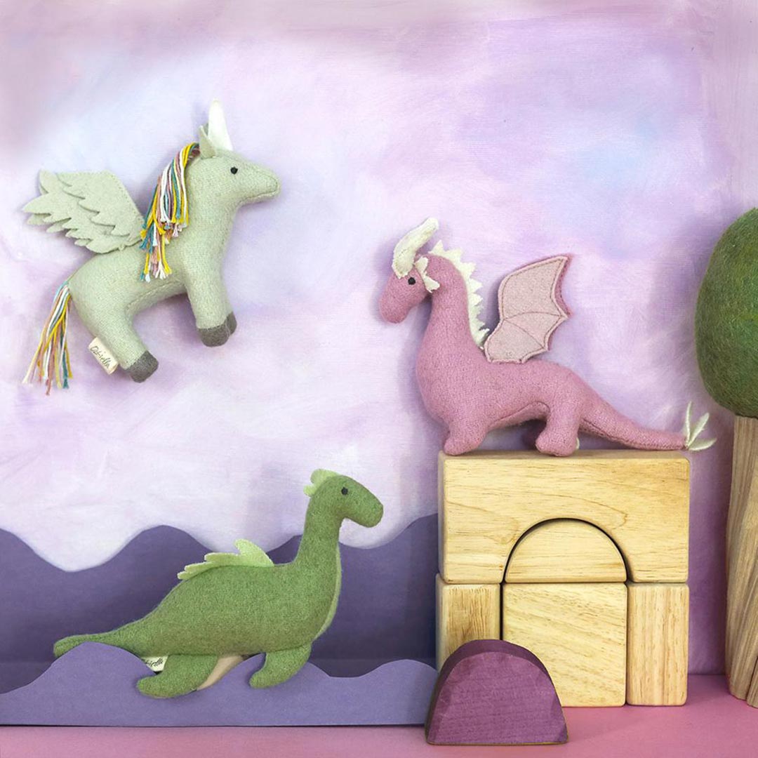 Olli Ella Holdie Folk Set - Magical Creatures-Soft Toys- | Natural Baby Shower