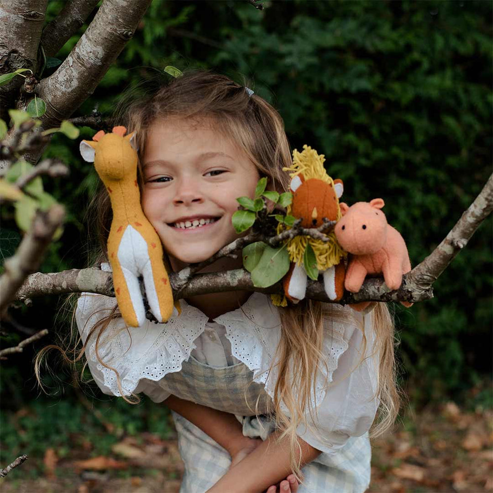 Olli Ella Holdie Folk Set - Savannah Animals-Soft Toys- | Natural Baby Shower