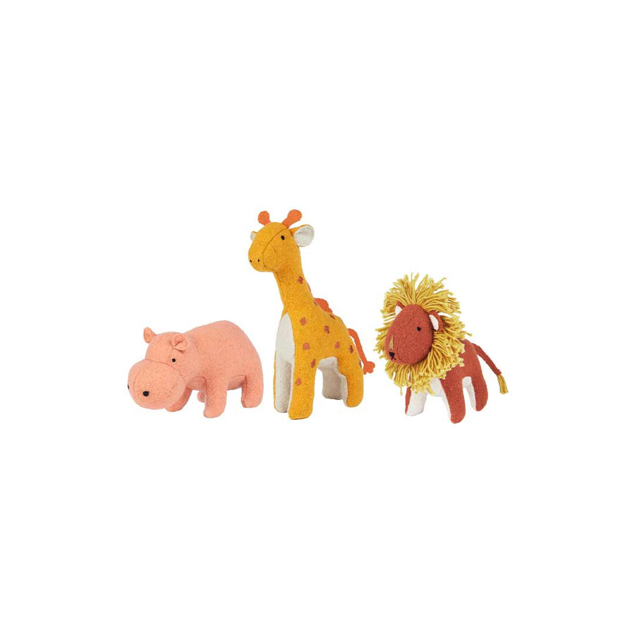 Olli Ella Holdie Folk Set - Savannah Animals-Soft Toys- | Natural Baby Shower