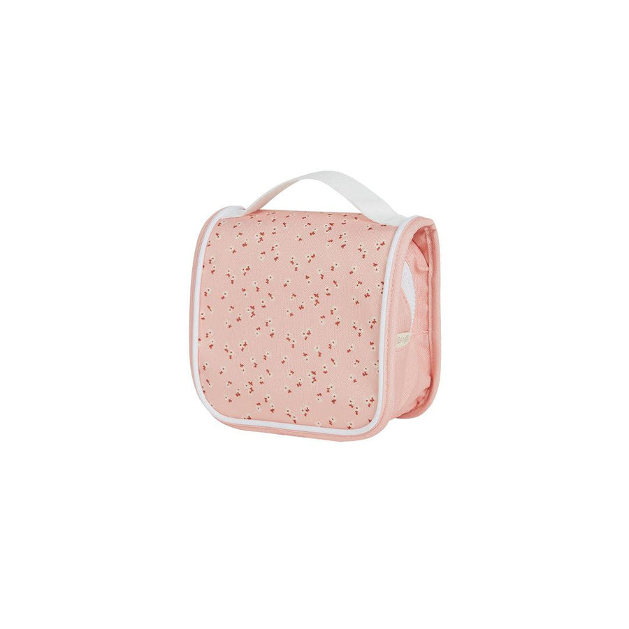 Olli Ella See-Ya Wash Bag - Pink Daisies-Storage-Pink Daisies- | Natural Baby Shower