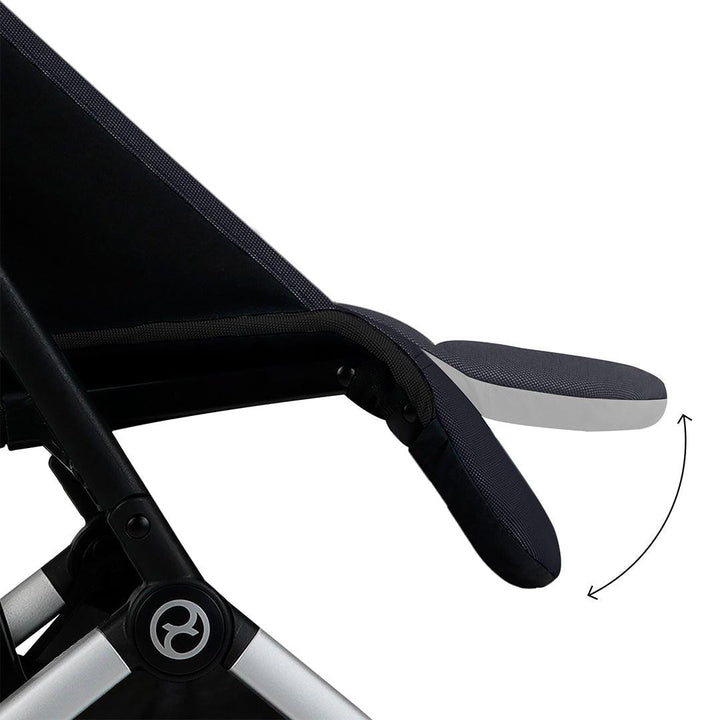 CYBEX Orfeo Pushchair - Moon Black-Strollers-Moon Black- | Natural Baby Shower