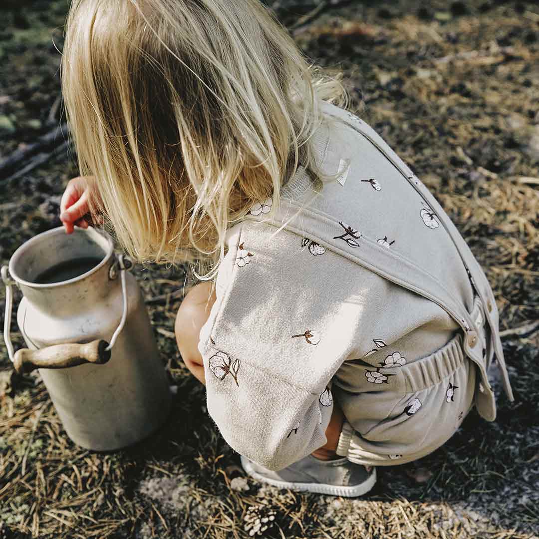 Organic Zoo Sweatshirt - Cotton Field-Jumpers + Sweatshirts-Cotton Field-3-6m | Natural Baby Shower