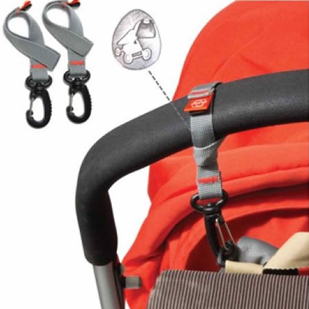 PacaPod Pram Hook-Stroller Clips-Default- | Natural Baby Shower